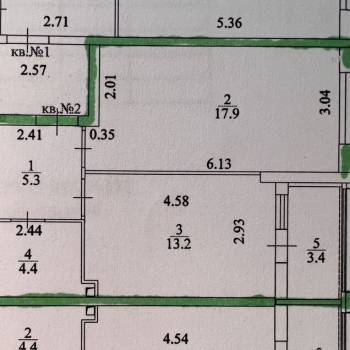 Продается 1-комнатная квартира, 40,8 м²