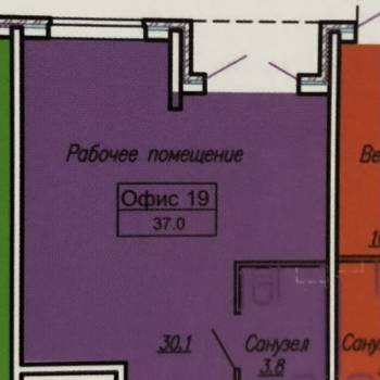 Продается Нежилое помещение, 37 м²