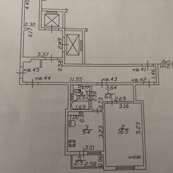 Продается 1-комнатная квартира, 35,4 м²
