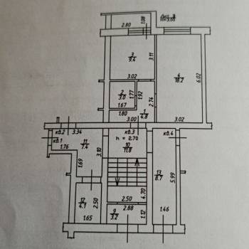 Продается 1-комнатная квартира, 38 м²