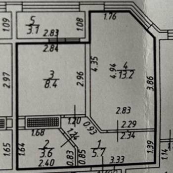 Продается 1-комнатная квартира, 30,9 м²