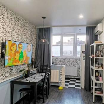 Продается 1-комнатная квартира, 40,7 м²