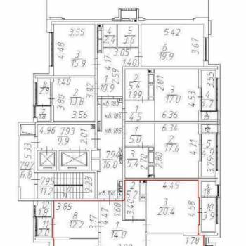 Продается 3-х комнатная квартира, 95,75 м²