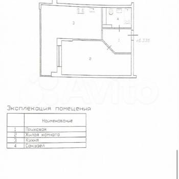 Сдается 1-комнатная квартира, 50 м²