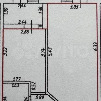 Продается 1-комнатная квартира, 38,7 м²