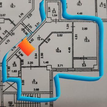 Продается 2-х комнатная квартира, 64,3 м²