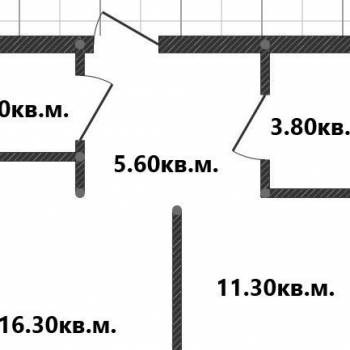 Продается 1-комнатная квартира, 37,5 м²
