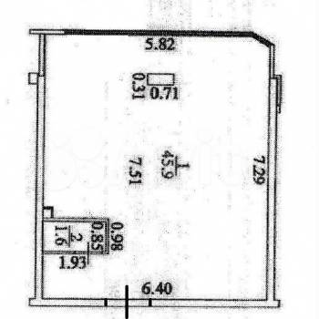 Продается 1-комнатная квартира, 37,6 м²