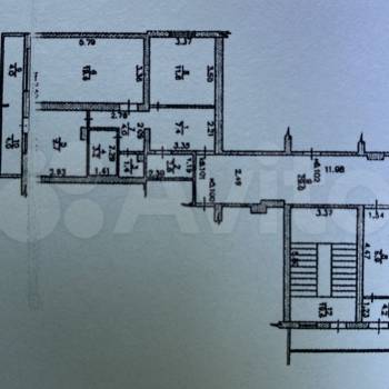 Продается 2-х комнатная квартира, 59,9 м²