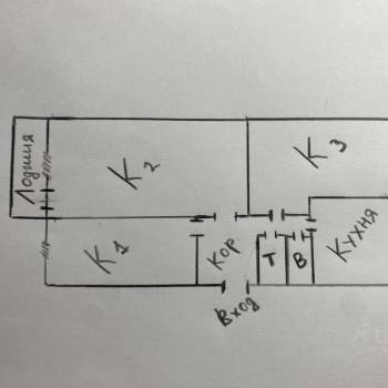 Продается 3-х комнатная квартира, 69 м²