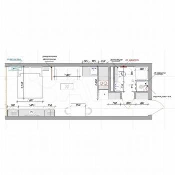 Продается 1-комнатная квартира, 26 м²