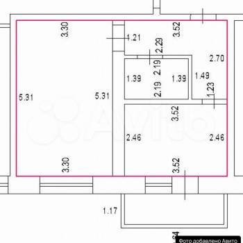 Продается 1-комнатная квартира, 37 м²