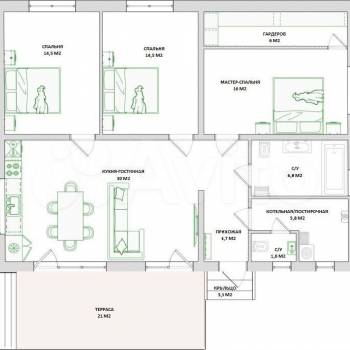 Продается Дом, 129 м²