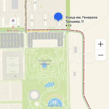 Продается 1-комнатная квартира, 35 м²