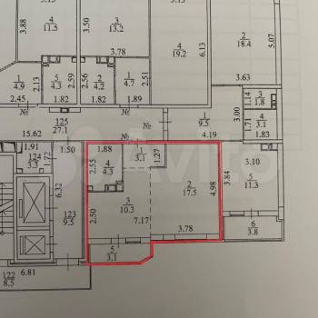 Сдается 1-комнатная квартира, 38,3 м²