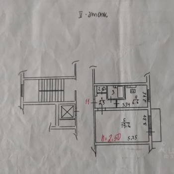 Продается 1-комнатная квартира, 32,3 м²