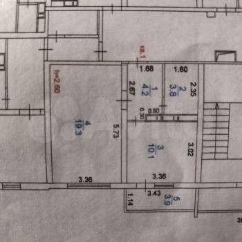 Продается 1-комнатная квартира, 37,4 м²