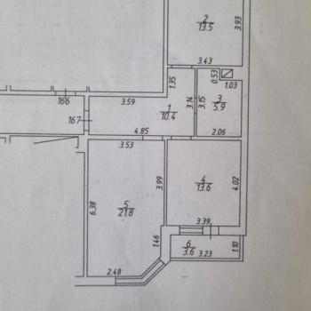 Продается 3-х комнатная квартира, 65,2 м²