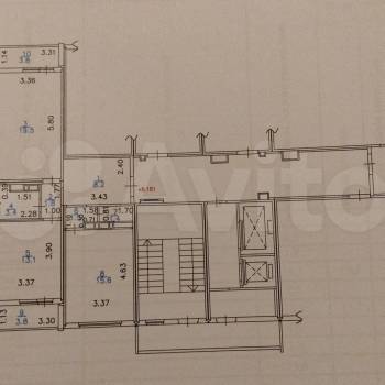 Сдается 2-х комнатная квартира, 64,5 м²