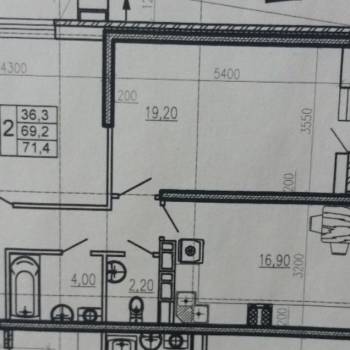 Продается 2-х комнатная квартира, 70,7 м²