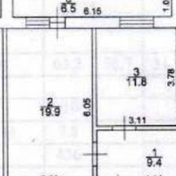 Продается 2-х комнатная квартира, 63 м²