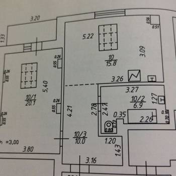 Продается 1-комнатная квартира, 53 м²