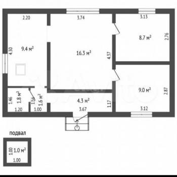 Продается Дом, 54 м²