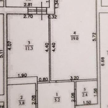 Сдается 1-комнатная квартира, 44 м²