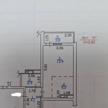 Продается 1-комнатная квартира, 24 м²