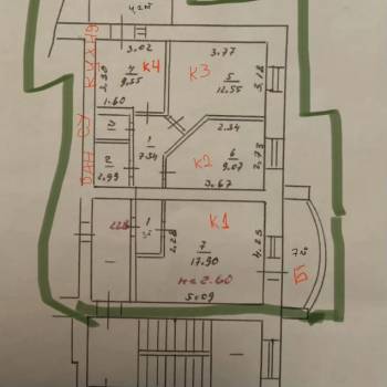 Продается 3-х комнатная квартира, 67 м²