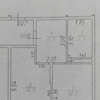 Продается 1-комнатная квартира, 43 м²