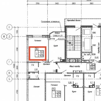 Сдается 2-х комнатная квартира, 56,68 м²
