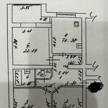 Продается 3-х комнатная квартира, 95,3 м²