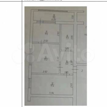 Продается 2-х комнатная квартира, 56,7 м²