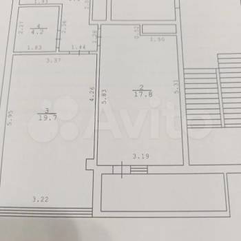 Продается 1-комнатная квартира, 49 м²