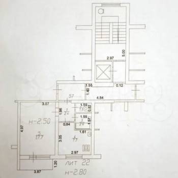 Продается 1-комнатная квартира, 32 м²