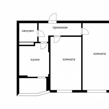 Продается 2-х комнатная квартира, 59,1 м²