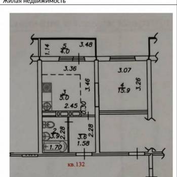 Продается 1-комнатная квартира, 30 м²