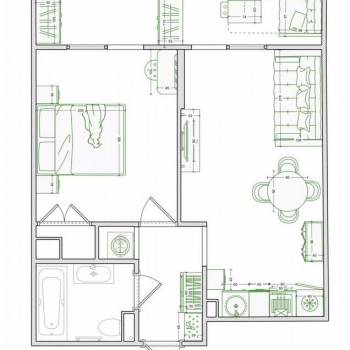 Продается 1-комнатная квартира, 38,7 м²