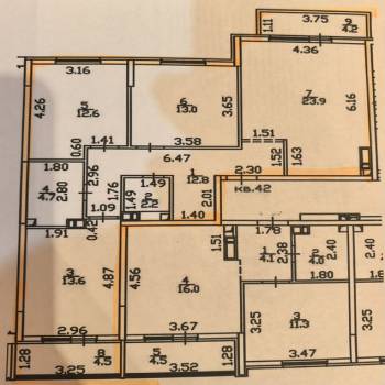 Продается 3-х комнатная квартира, 82,8 м²