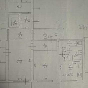 Продается 2-х комнатная квартира, 43,4 м²