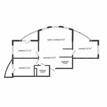Продается 3-х комнатная квартира, 78,4 м²