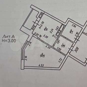 Продается 1-комнатная квартира, 32 м²