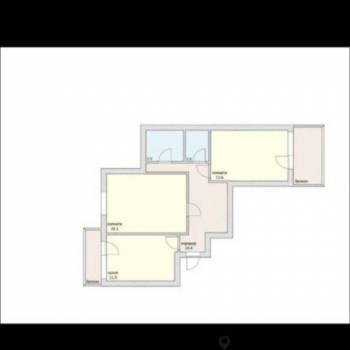 Продается 2-х комнатная квартира, 72 м²