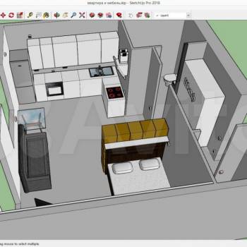 Сдается 1-комнатная квартира, 40 м²