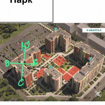 Продается 2-х комнатная квартира, 50,8 м²