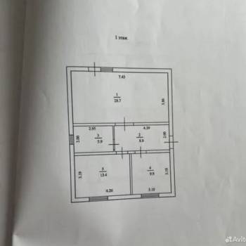 Продается Дом, 123 м²