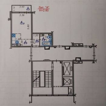 Продается 1-комнатная квартира, 25,4 м²