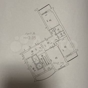 Сдается 2-х комнатная квартира, 87 м²