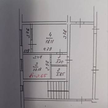 Продается 1-комнатная квартира, 40 м²